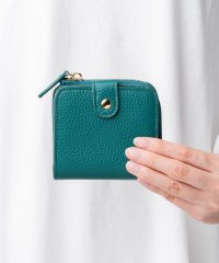 MURA/ムラ MURA イタリアン/フルグレイン シュリンク レザー ゴムバンドカード ポケットスキミング防止 スナップボタン付き 二つ折り財布/507782171
