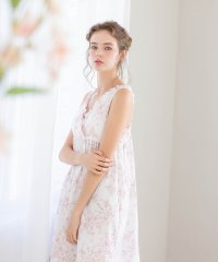 Narue/ナルエー Narue 50/ダブルガーゼチェリーブロッサムノースリーブワンピース/507782242