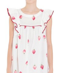 Narue/ナルエー Narue コットンダブルガーゼいちごノースリーブワンピース/507782248