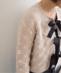 U by Spick&Span/フロントリボンニットカーディガン/507782344
