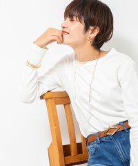 NOLLEY’S/【リピート】◇【WEB限定】コンパクトベアテレコクルーネックロンT/507782607