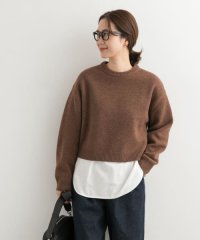 URBAN RESEARCH DOORS/ショート丈ウールニット/507782615