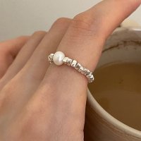 Diamond Hearts/ダイヤモンドハーツ Diamond Hearts パールモチーフビーズリング/507783610