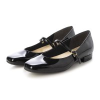 IKplus/アイケープラス IKplus 【日本製】【レインパンプス】スッキリとしたフォーマルワンストラップパンプス【晴雨兼用】 #1223■ブラックスムース■ メリージェ/507164249