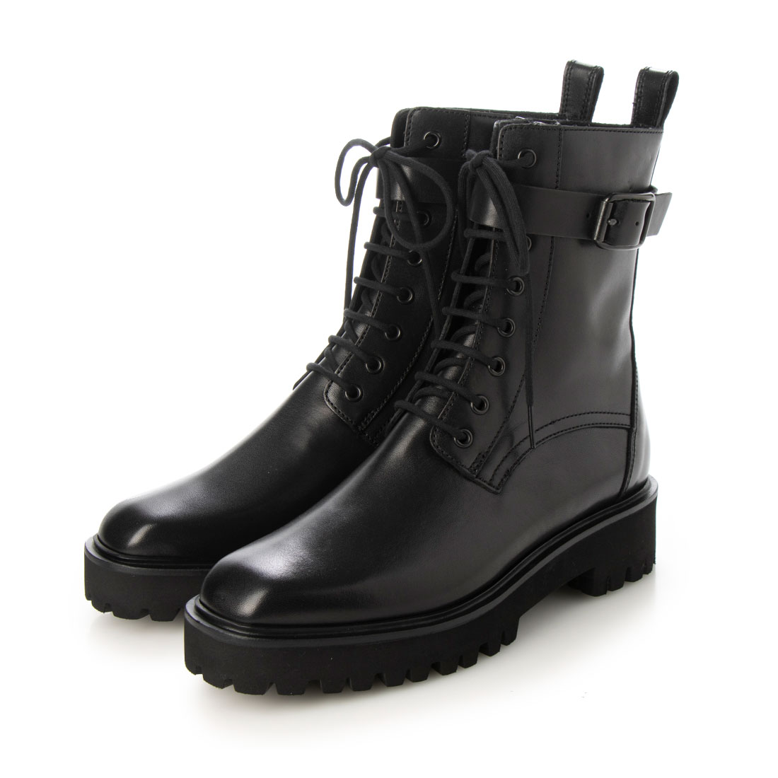 セール45%OFF】軽量ソール本革レースアップブーツ(ダーク セール45%OFF】軽量ソール本革レースアップブーツ(ダーク