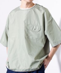 GLOSTER/【TAION/タイオン】ミリタリー Ripstop 半袖Tシャツ ポケT ユニセックス/507741914