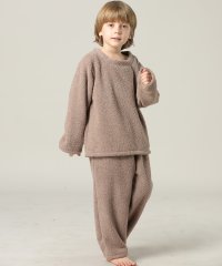 TeddyShop/テディショップ Teddyshop キッズ 長袖テディモコモコプルオーバールームウェア 上下2点セット/507783489