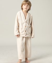 TeddyShop/テディショップ Teddyshop キッズ 長袖テディなモコモコ前開きパステルルームウェア 上下2点セット/507783490