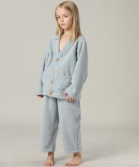 TeddyShop/テディショップ Teddyshop キッズ 長袖テディなモコモコ前開きパステルルームウェア 上下2点セット/507783490