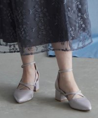metoi/メトワ metoi クロスストラップ チャンキーヒール パンプス オケージョン お呼ばれ 綺麗目 フォーマル 結婚式 二次会 お呼ばれ 謝恩会 パーティー/507784114