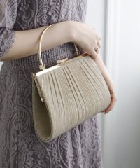 metoi/メトワ metoi ラメプリーツ 金具ハンドル クラッチバッグ オケージョン お呼ばれ 綺麗目 フォーマル 結婚式 二次会 パーティーバッグ 謝恩会/507784115