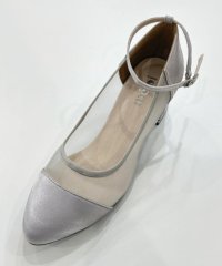 metoi/メトワ metoi グリッター チャンキーヒール シアー パンプス オケージョン お呼ばれ 綺麗目 フォーマル 結婚式 卒業式 謝恩会/507784117