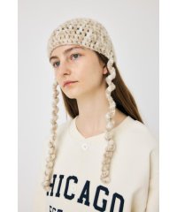 moussy/FLUFFY CROCHET HEAD キャップ/507784233