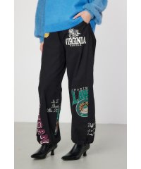 RODEO CROWNS WIDE BOWL/College Print パンツ/507784249