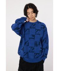 RODEO CROWNS WIDE BOWL/block checker ニット/507784273