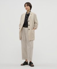 MARGARET HOWELL/WASHED COTTON POPLIN TROUSERS/507784401