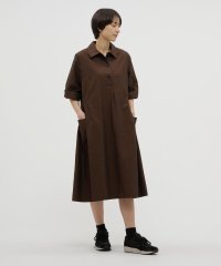 MARGARET HOWELL/COTTON RAMIE CHAMBRAY DRESS/507784403