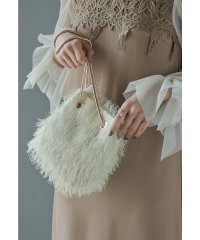 niana/ニアナ niana 2wayシャギーファーショルダーバッグ 巾着 パーティーバッグ フォーマル オケージョン 肩掛け 斜め掛け 結婚式 二次会 お呼ばれ/507786809