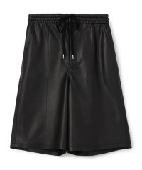 MACPHEE/レザーライク ハーフパンツ/507787237