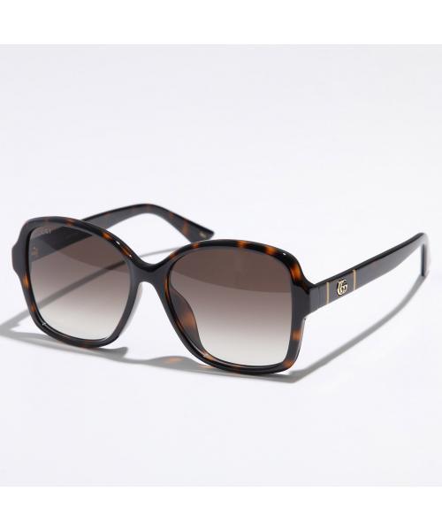 グッチ GUCCI GUCCI サングラス 0765SA スクエア型 メタルGGロゴ