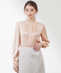AMACA/バックジョーゼットサテンブラウス/507743576