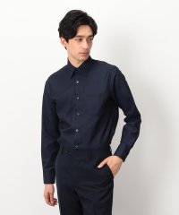 COMME CA ISM MENS/イージーケア　市松柄　ドレスシャツ/507784180
