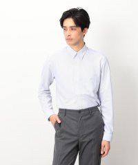 COMME CA ISM MENS/ポリエステル トリコット ストライプ ドレスシャツ/507784183