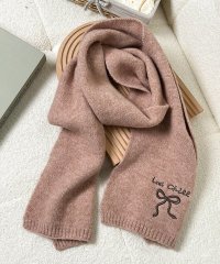 Jasmine Grandiflorum/ジャスミングランディフローラム Jasmine Grandiflorum 【Jasmine】リボン刺繍マフラー/507787454