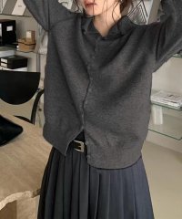 DECADE CLASSIC/ディケイドクラシック DECADE CLASSIC DECADE CLASSIC/ボタンデザイン ハイネックウールセーター/507787459