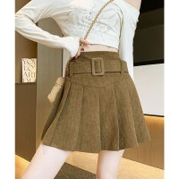 miniministore/ミニミニストア miniministore プリーツスカートコーデュロイミニスカート/507787518