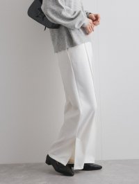 QUEENS COURT/クイーンズコート QUEENS COURT ポンチサイドスリットワイドパンツ≪セットアップ対応/手洗い可能≫/507788450