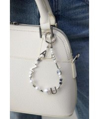 AZUL by moussy/ロゴビーズバッグチャーム/507788500