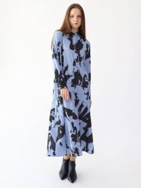 Aga/アーガ Aga インクアートプリントロングワンピース/507788520