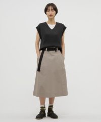 MHL./FINE COMPACT COTTON POPLIN SKIRT/507788599