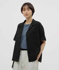 MHL./FADED LINEN COTTON PLAINWEAVE SHIRT/507788602