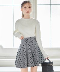 tocco closet/トッコクローゼット tocco closet フラワーフロッキーミニスカパン/507789319