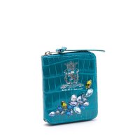 A.D.M.J./【日本製 |軽量】アクセソワ ドゥ マドモワゼル A.D.M.J. グレージングポロサス/スワロフスキー・クリスタルスモールウォレット/507789373