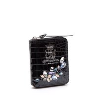 A.D.M.J./【日本製 |軽量】アクセソワ ドゥ マドモワゼル A.D.M.J. グレージングポロサス/スワロフスキー・クリスタルスモールウォレット/507789373