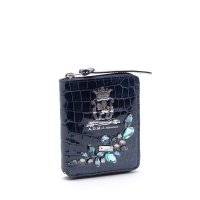 A.D.M.J./【日本製 |軽量】アクセソワ ドゥ マドモワゼル A.D.M.J. グレージングポロサス/スワロフスキー・クリスタルスモールウォレット/507789373