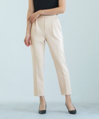 EMILYAN/エミリアン Emilyan無敵のパンツ【洗える・UV CUT・ストレッチ・軽量・接触冷感】ハイストレッチダンボールニット・タックテーパードパンツ/507789394