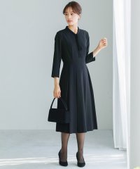 WHITE JOOLA/ホワイトジョーラ WHITE JOOLA 慶事・弔事【洗濯機可！接触冷感！ストレッチ！防シワ！】ボウタイデザイン・タックワンピース/507789402