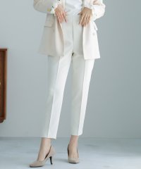 WHITE JOOLA/ホワイトジョーラ WHITE JOOLA 【多機能すぎるパンツ】ダブルピケクロス・美脚テーパードパンツ/507789407