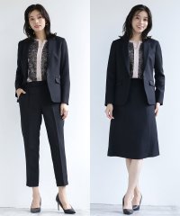 WHITE JOOLA/ホワイトジョーラ WHITE JOOLA 【洗濯可♪ストレッチ♪シワレス♪】テーラードジャケット＆テーパードパンツ＆AラインスカートSET/507789416