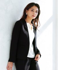 EMILYAN/エミリアン Emilyan 【手洗いできるハイストレッチジョーゼット】カラーレスジャケット＆テーパードパンツ/セットアップスーツ/507789426