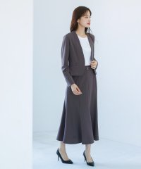 EMILYAN/エミリアン Emilyan あのワーママスーツにスカートタイプが登場！【手洗いできるハイストレッチジョーゼット】WEB限定！カラーレスジャケット＆マーメイドスカ/507789429