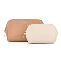 FURLA/フルラ FURLA ポーチ カメリア コスメケース M セット WE00453 ARE000 3407S DESERTO/VANIGLIA/507789489