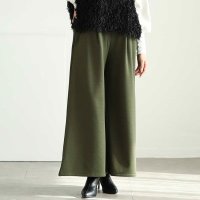 Sawa a la mode/サワアラモード Sawa a la mode 寒さに負けない裏起毛ワイドパンツ/507789524