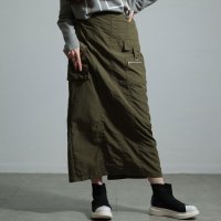 Sawa a la mode/サワアラモード Sawa a la mode 辛口のスパイスを重ねる裏起毛カーゴスカート/507789560