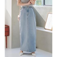 KOBE LETTUCE/コウベレタス KOBE LETTUCE 超楽ストレッチデニムタイトスカート [M4174]/507789637