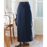 KOBE LETTUCE/コウベレタス KOBE LETTUCE 超楽ストレッチデニムタイトスカート【プチ】 [M4174]/507789638